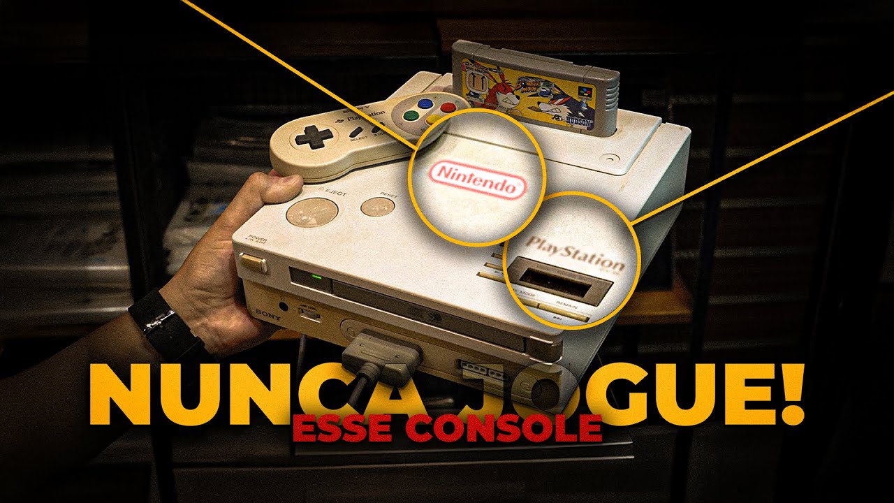 NINGUÉM DEVE JOGAR NESSE CONSOLE!!! (Nintendo Playstation)