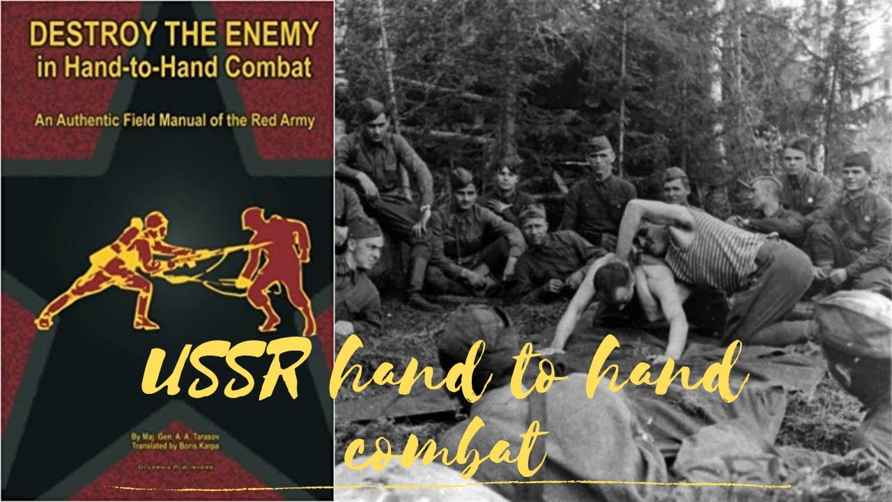 Soviet Russian army's hand-to-hand combat system
