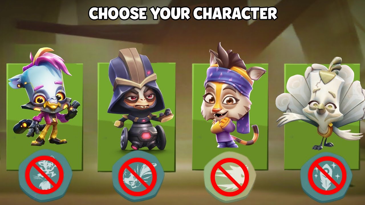 Which Character can Survive Without Active Ability 🤔 | Zooba Part 2