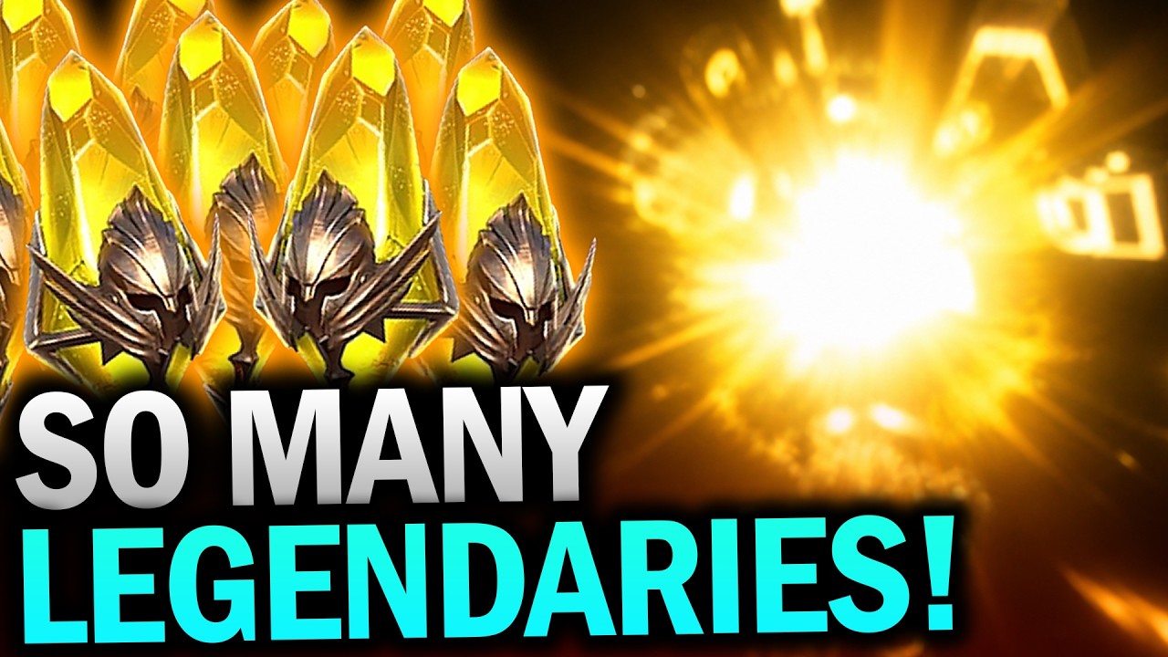 30 SACRED SHARDS AND A DREAM! (Orynyx Summon Rush Pulls) - Raid Shadow Legends Opening