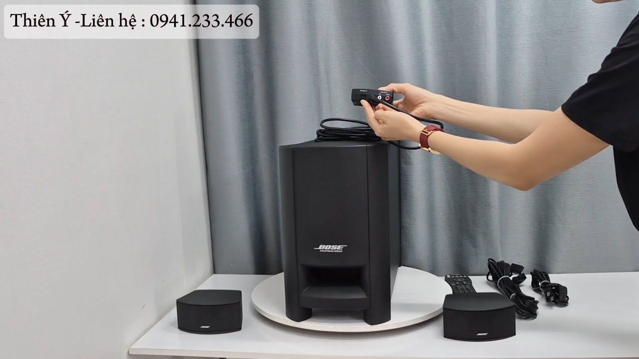 Ưu ,Nhược điểm của bộ loa Bose cinemate GS series II .Hình thức đẹp nguyên bản .Thiên Ý 0941.233.466