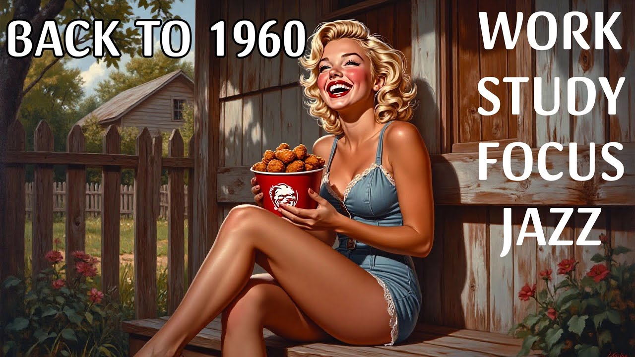 90 Minutes of Smooth 1960s Jazz | Light Vintage Lounge for Focus, Study & Work