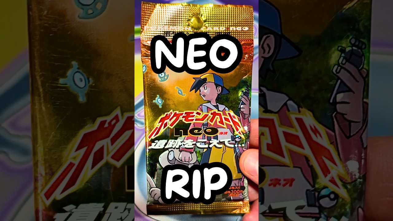 Opening a $350 Vintage Pokemon Card Pack!😱🍥