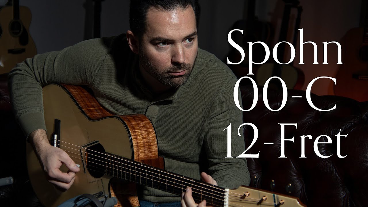 Spohn 00-C 12-Fret, Figured Tasmanian Blackwood & Swiss Moon Spruce | Carl Miner