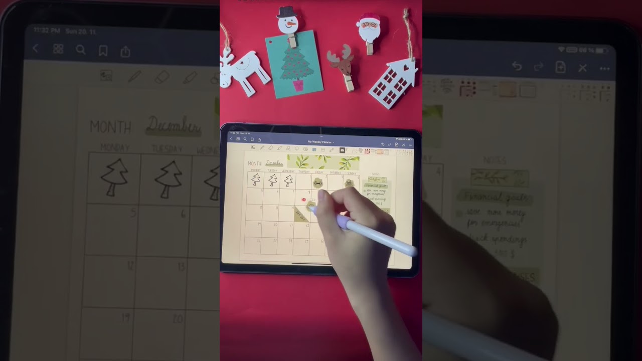 Organizing My Monthly Budget: Digital Budget Planner in Goodnotes #shorts #goodnotes #budget