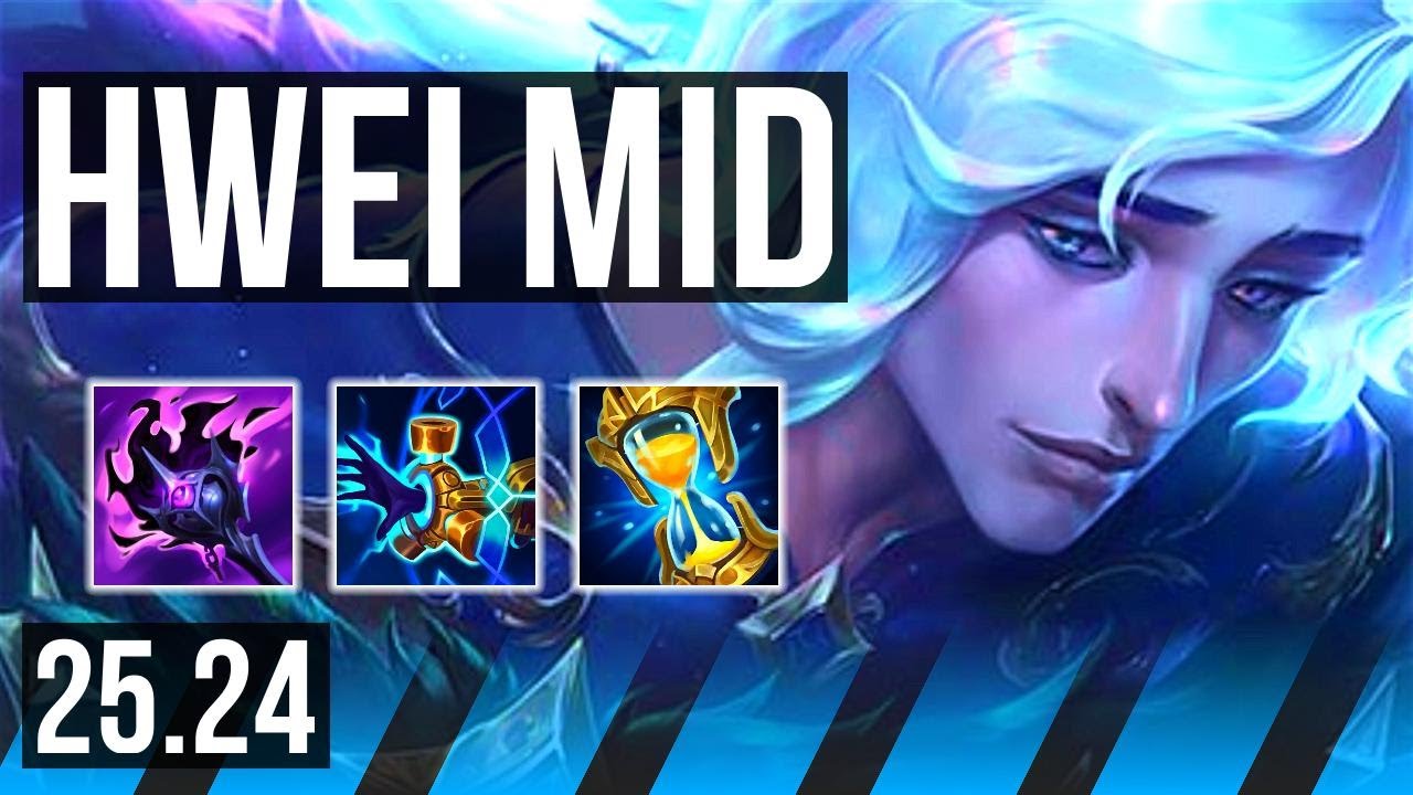 HWEI vs ZED (MID) | 13/1/9 | KR Master | 25.24