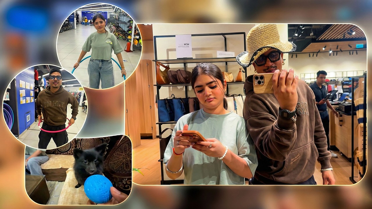 Reel Shoot Ke Saath Shopping 😎 | Fun Daily Vlog