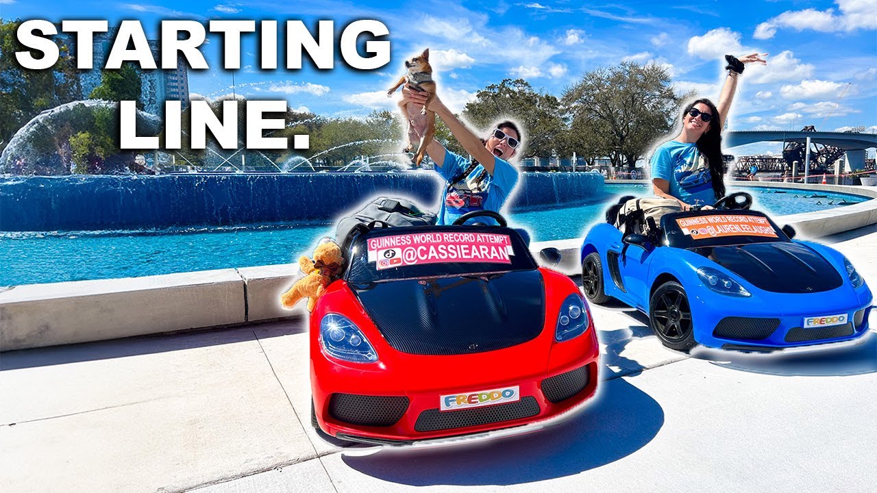 🚗 LONGEST JOURNEY IN TOY CARS - DAY 1 🚙
