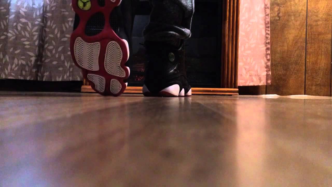 Jordan retro 13 playoff's on foot review!