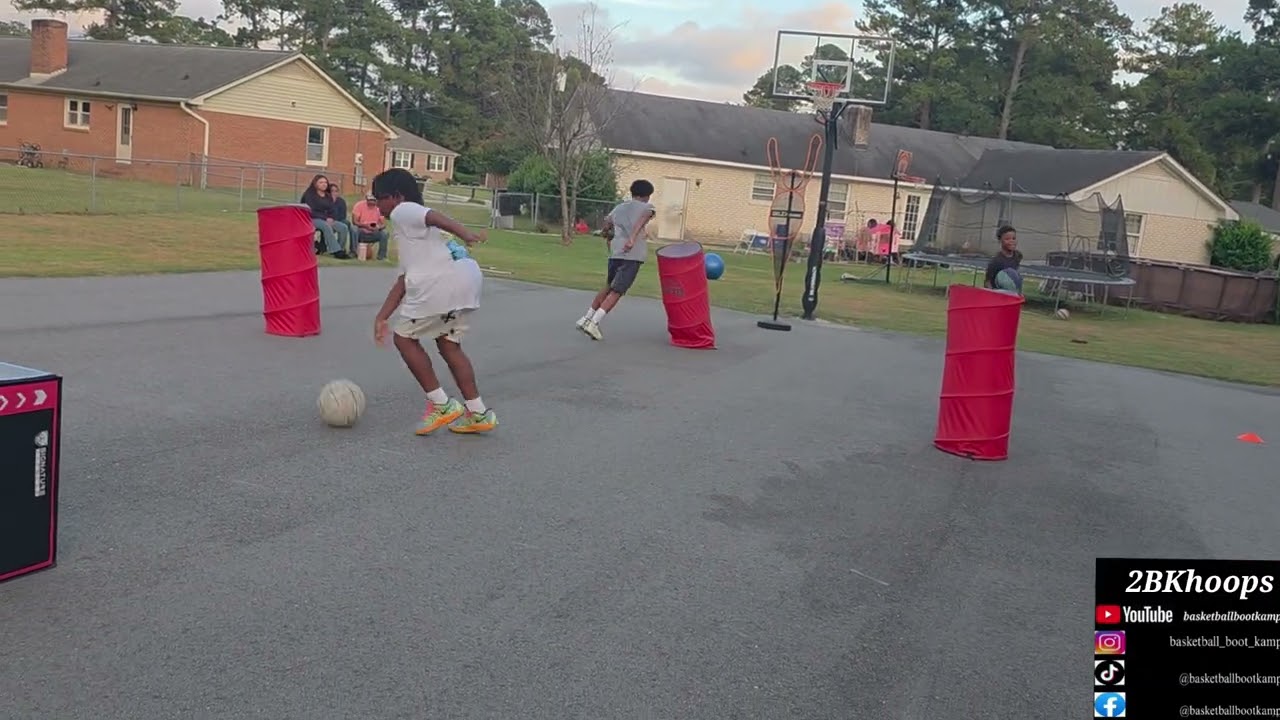 Full workout. Staying consistent Youth basketball skill development 
