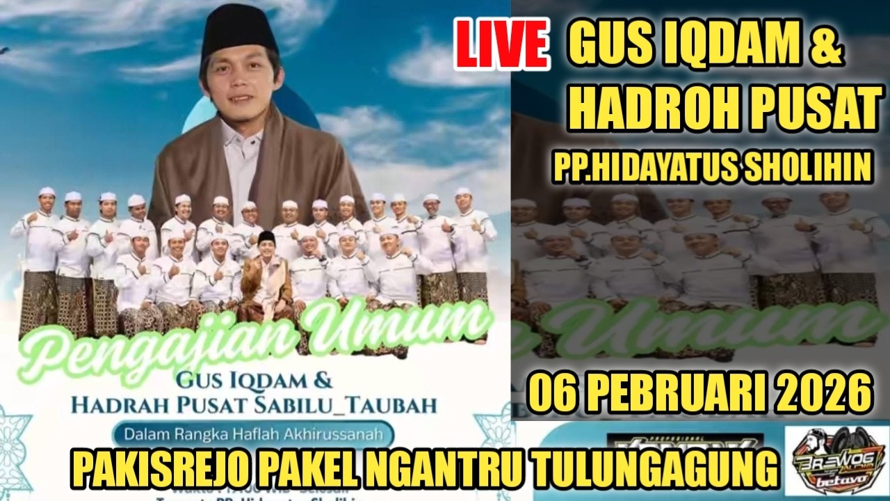 #LIVE GUS IQDAM HARI INI DI PAKISREJO PAKEL NGANTRU TULUNGAGUNG 06 PEBRUARI 2026