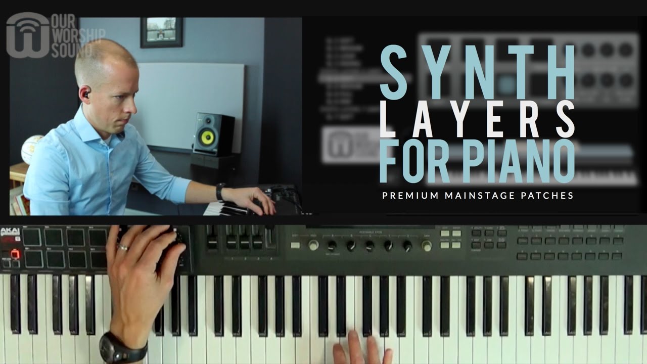 Mainstage patches - Synth Layers for piano