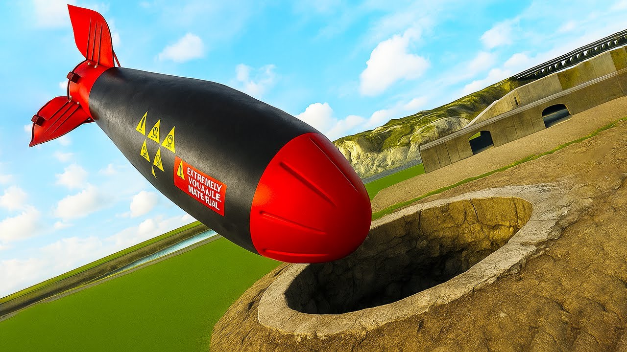 Throwing the Most Powerful Bombs in Garry's Mod BOOM!