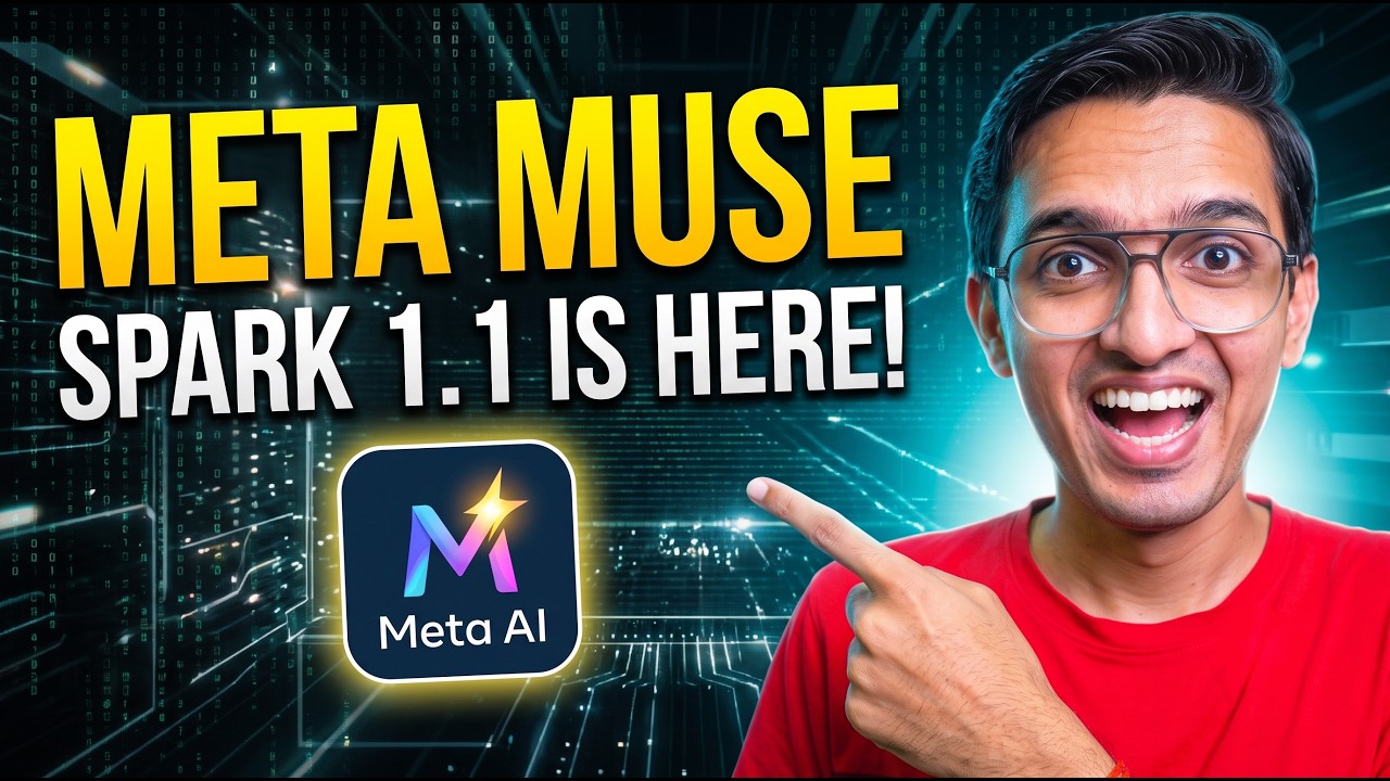 Вышла Meta Muse Spark 1.1: бесплатный автономный агент для программирования!