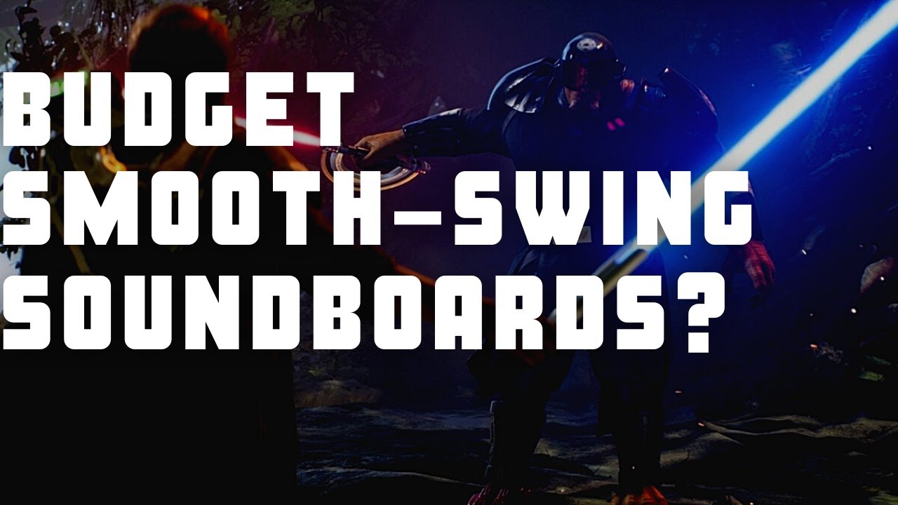 Reacting to New Budget Smooth Swing Lightsaber Soundboards