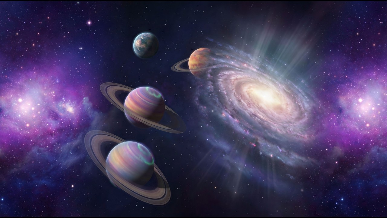 🌌 Space Ambient Music ★ 2 Hours Cosmic Relaxation ★ Deep Meditation for Stress Relief & Mind Healing
