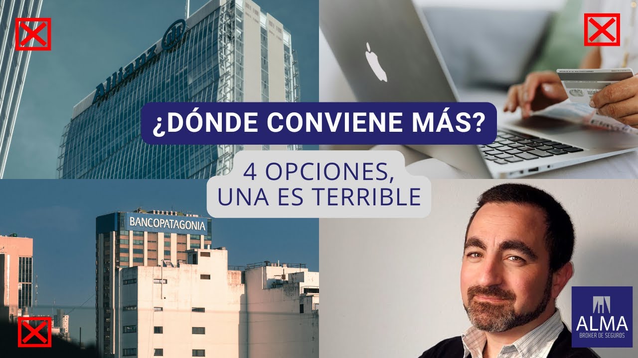 🤔 ¿Dónde conviene MÁS contratar tu seguro? Te muestro las 4 opciones (Una es TERRIBLE)