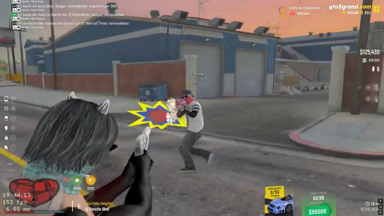 Grand-rp DE03 | 187Outlawz-Fam Event | Masu