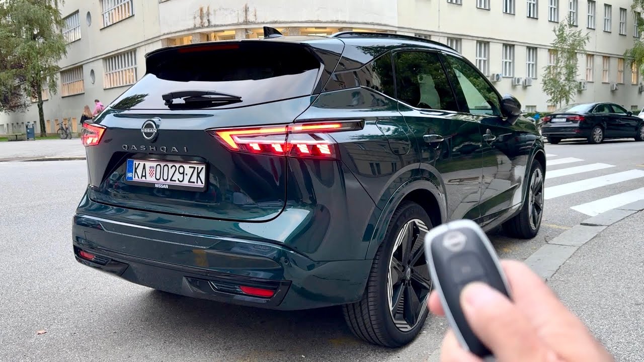 New NISSAN QASHQAI 2025 FACELIFT - EVENING POV test drive (1.3 DIG-T MHEV, 158 HP) N-Design