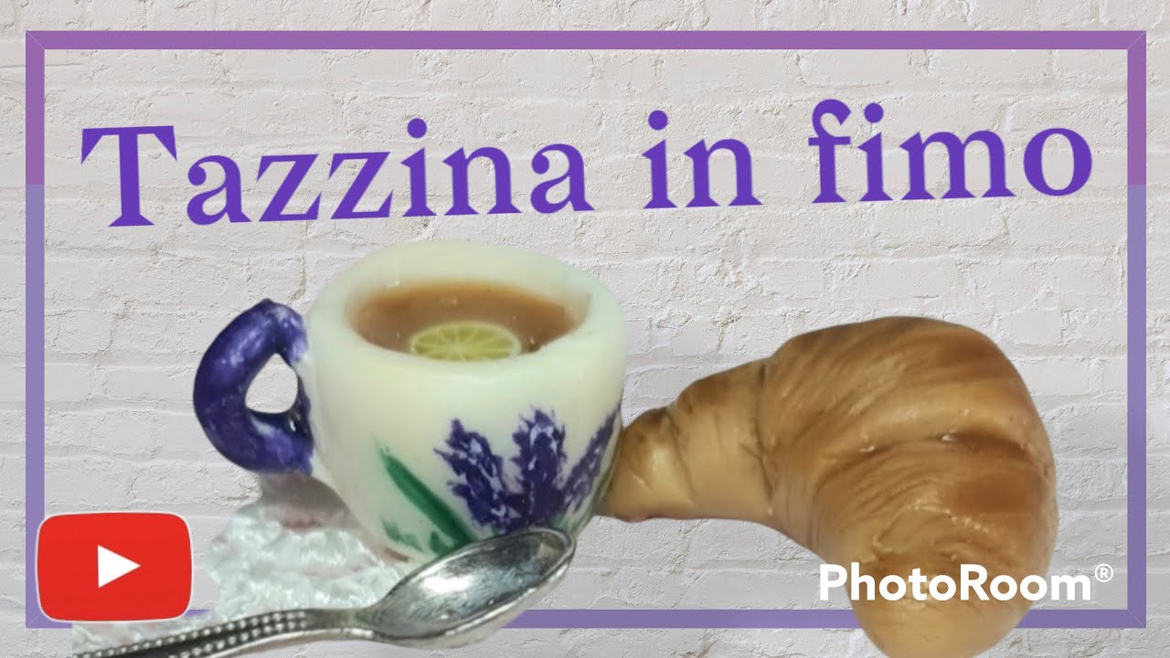 Crea con me una tazzina in fimo