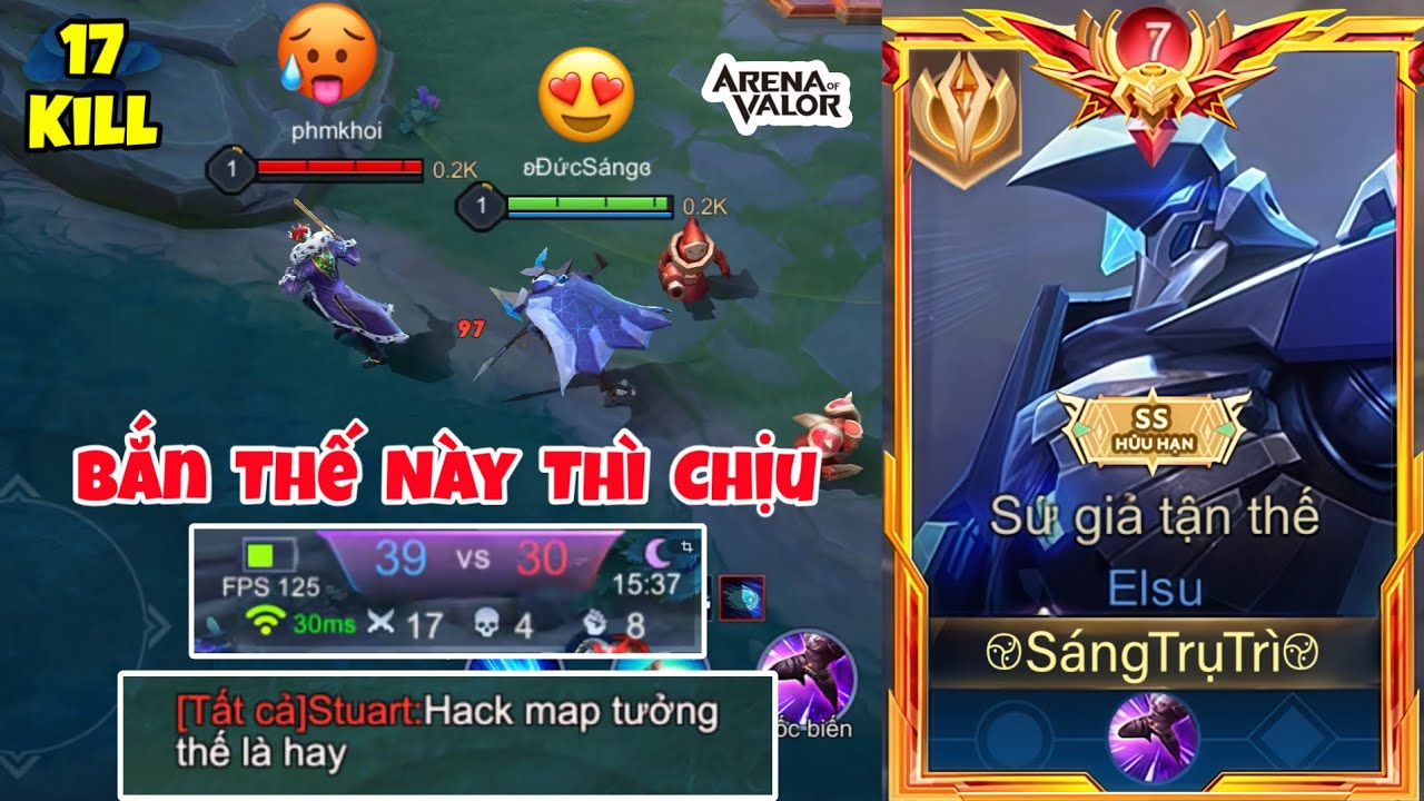 Ad Bạn Lần Đầu Gặp Elsu Gắn Định Vị Cái Kết Bị Bắn Nát Mông Vs 17 Kill Mãn Nhãn Của Top Elsu