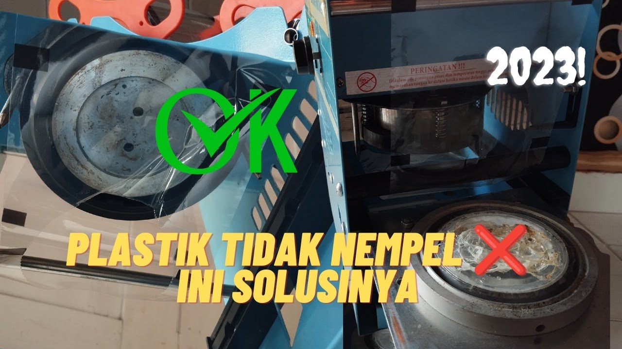 CARA MEMPERBAIKI CUP SEALER TIDAK MENEMPEL ⛔❌ || SANGAT MUDAH DAN SIMPEL