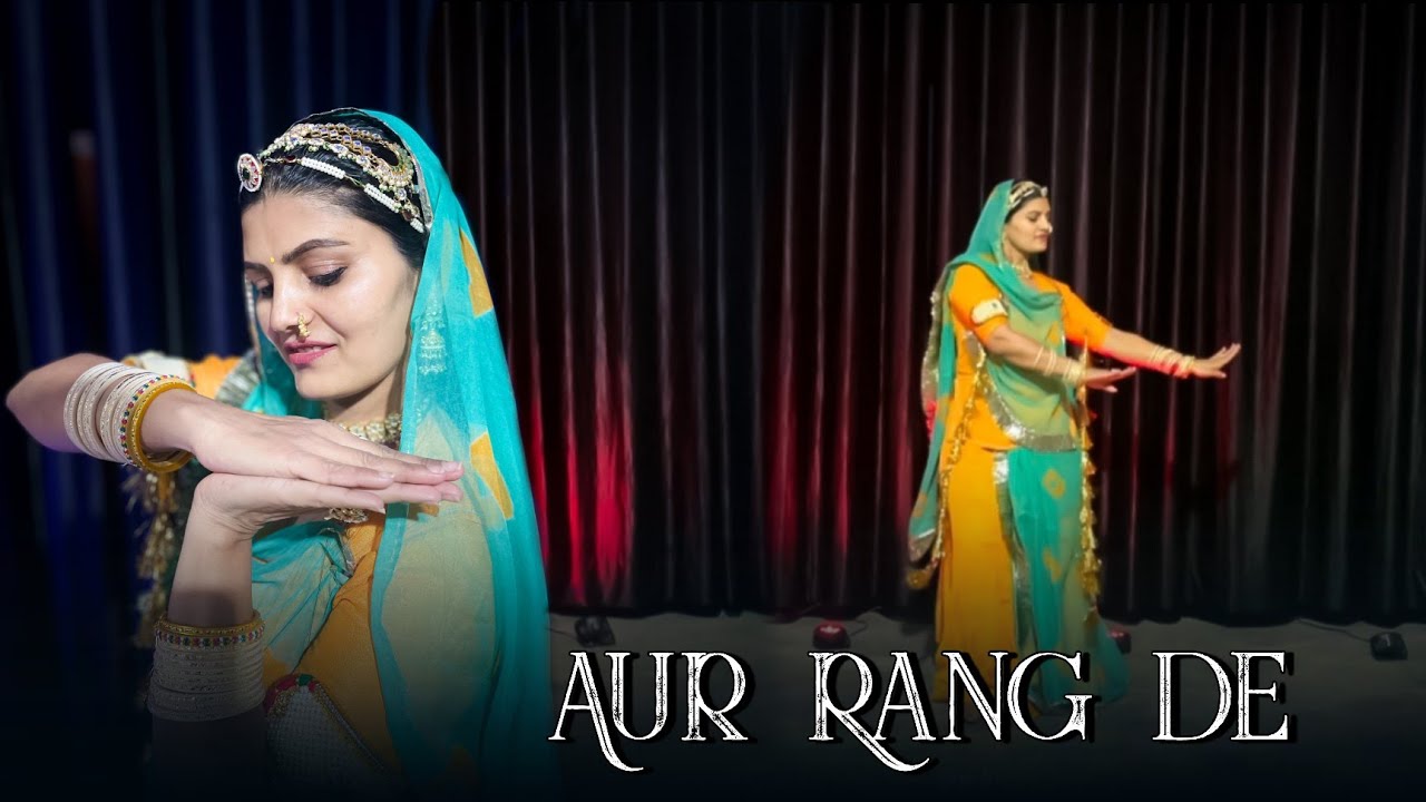 Aur Rang De | Seema Mishra | Ft. @TheWhirlingBaisa | Rajasthani Dance | Rajputi Dance