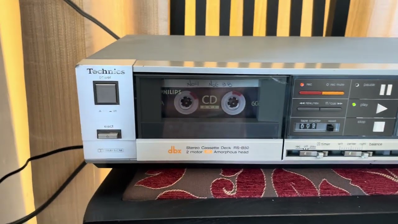 Technics RS-M50 recording 