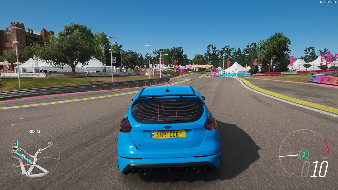 Forza Horizon 4 Gameplay - Drive from Countryside to Edinburgh City