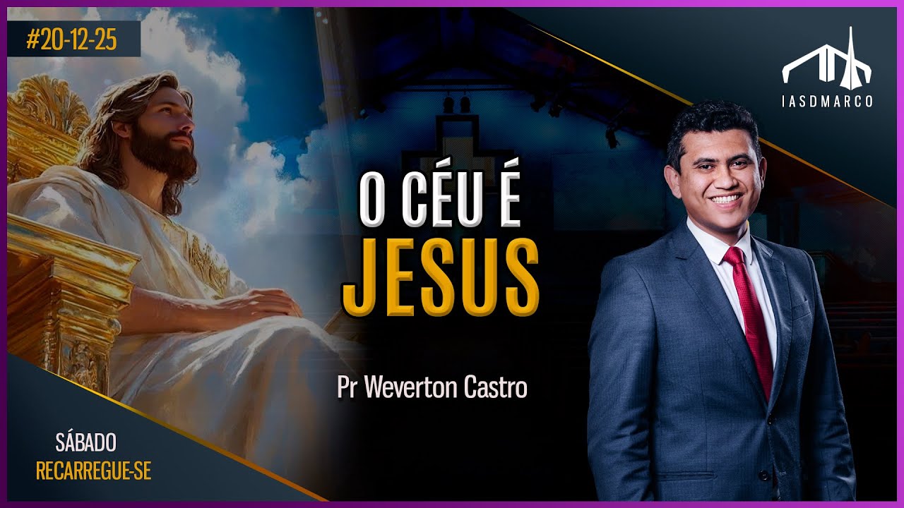 O OLHAR DE DEUS | Pr. Pr Weverton Castro | Culto Recarregue-se
