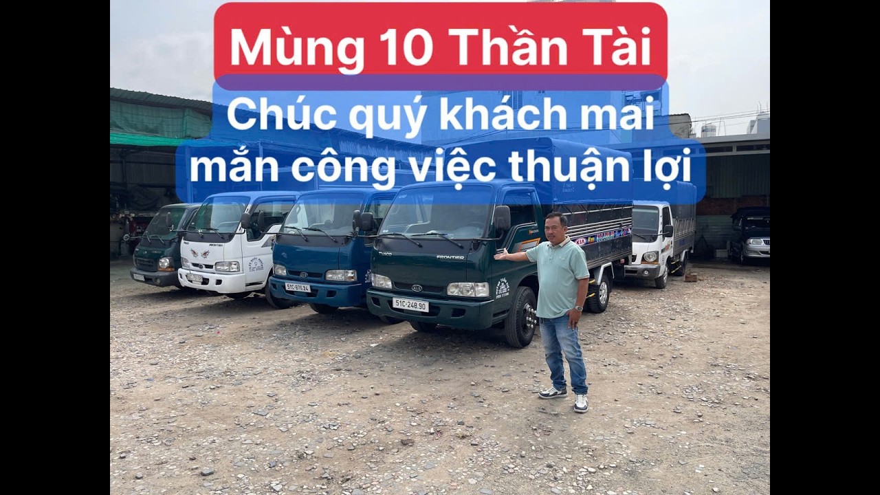 Xe tải giảm giá đầu năm / Mua xe tải cũ / xe tải cũ Kia #kiak3000S #xetaicukia