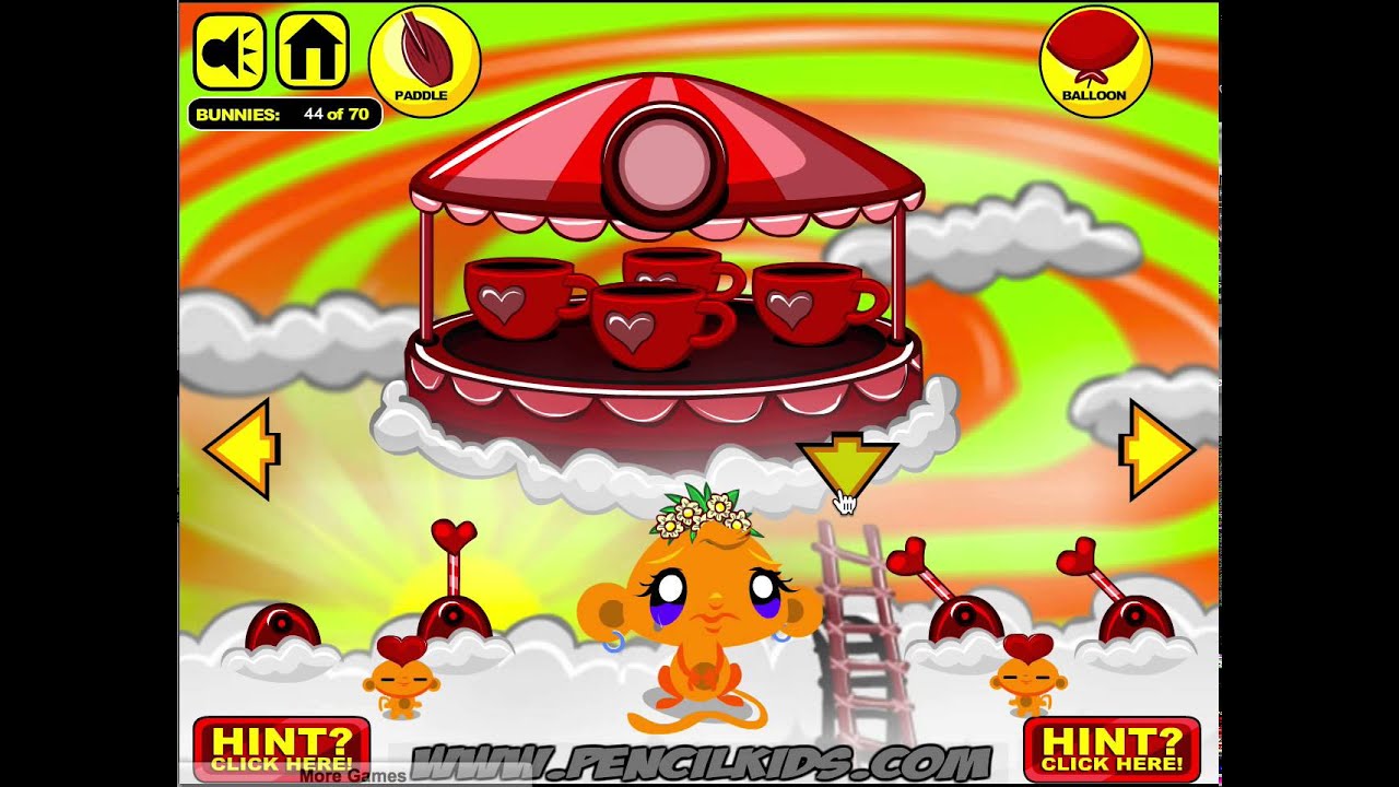Monkey GO Happy Valentines Walkthrough