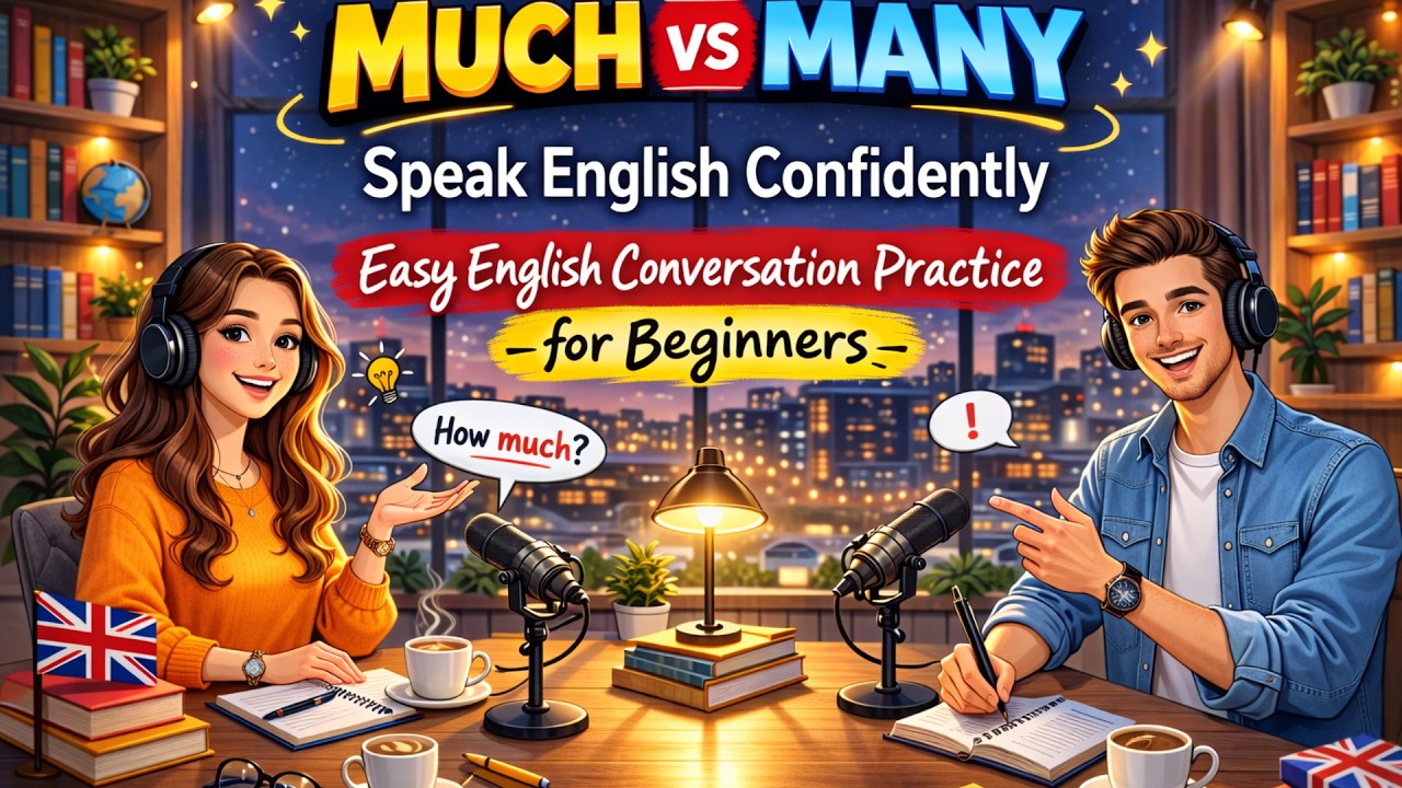 Don't Confuse Much and Many | Real English Dialogue