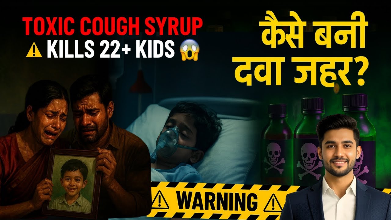 Coldrif Cough Syrup Deaths Exposed | 22+ बच्चों की मौत: भारत का फार्मा स्कैंडाल| By AI Parth 