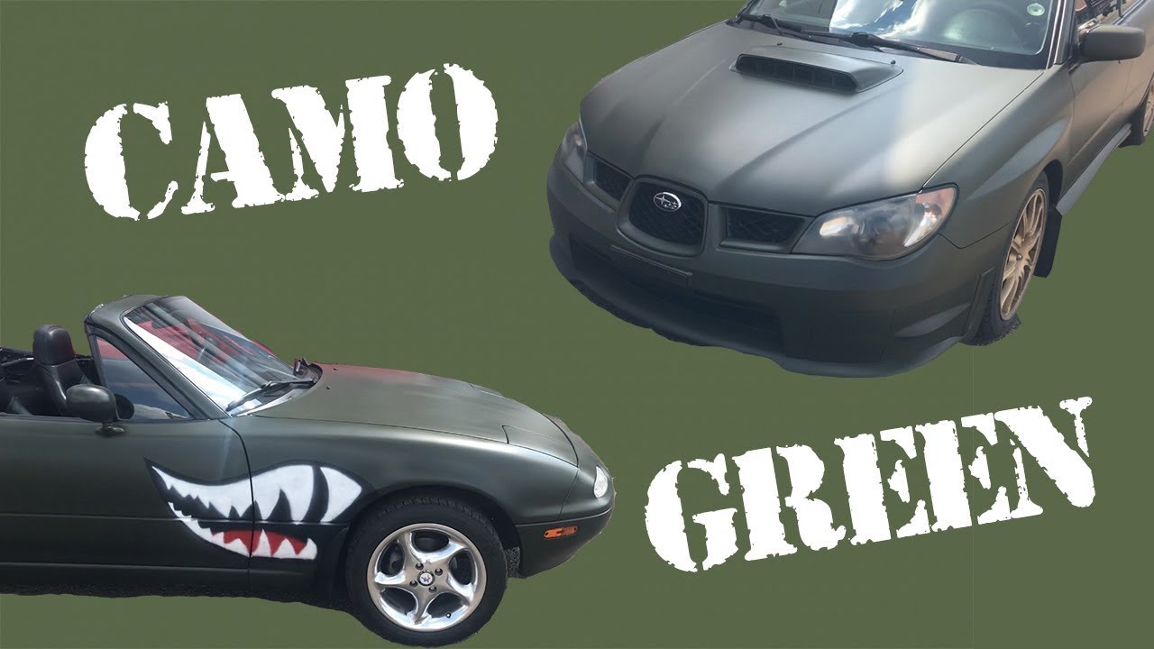 How To Plasti Dip Full Car - Camo Green X2 (Step By Step)