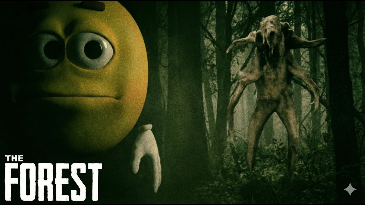 PERDIDOS NA FLORESTA - THE FOREST COM OS AMIGOS