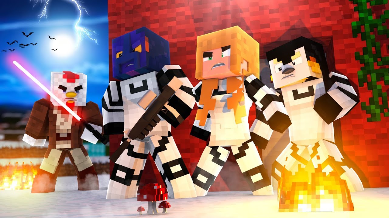 Minecraft | STAR WARS! (Morph Hide and Seek Challenge)