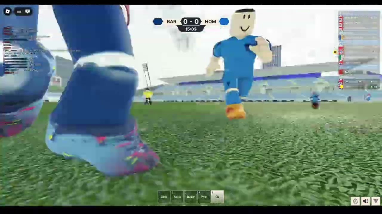 I forgot to do the outro Real Futbol 24 Roblox mp4