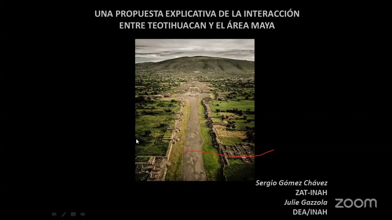 Una propuesta explicativa de la relación entre Teotihuacan y el área maya.