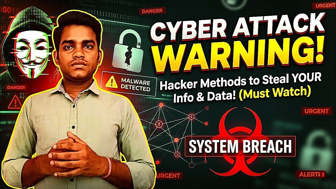 ⚠️🚨Warning cyber security📲😱 || kishanguptadf7860 #cybersecurity #hacker 