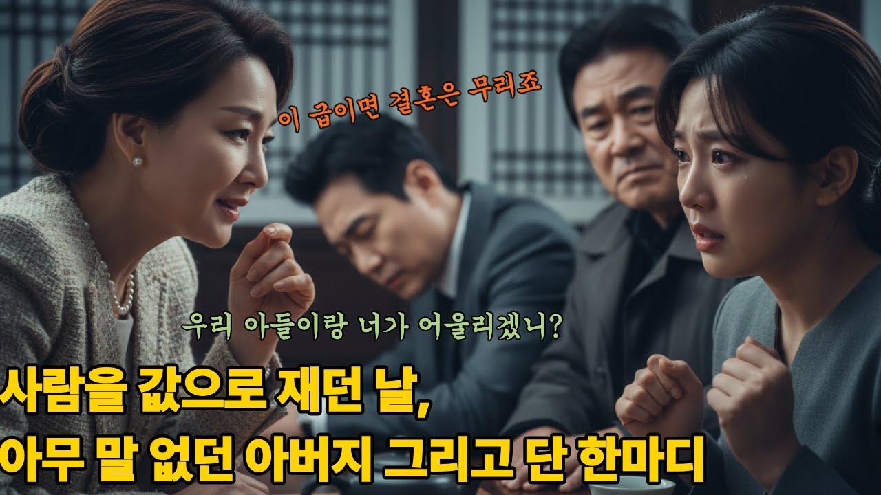 이 급으로는 결혼 불가”라던 그날, 조용한 아버지가 일어섰다