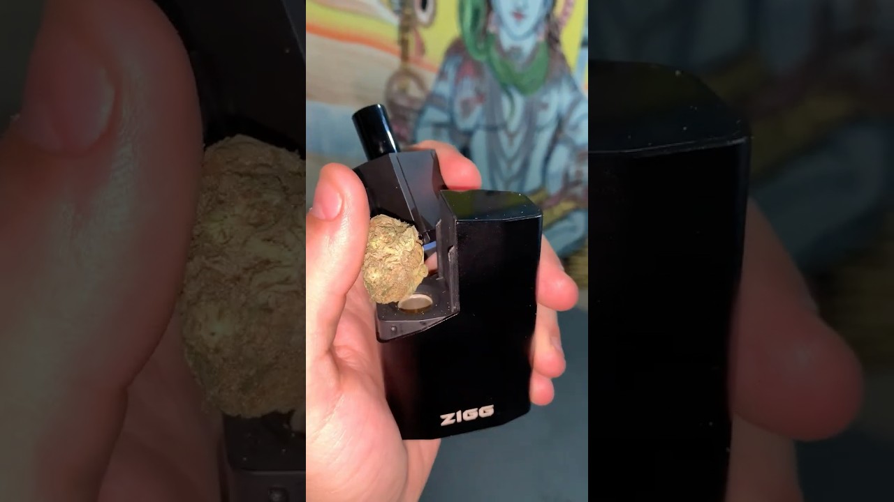 Flor no Vaporizador de Ervas ZIGG 2.0