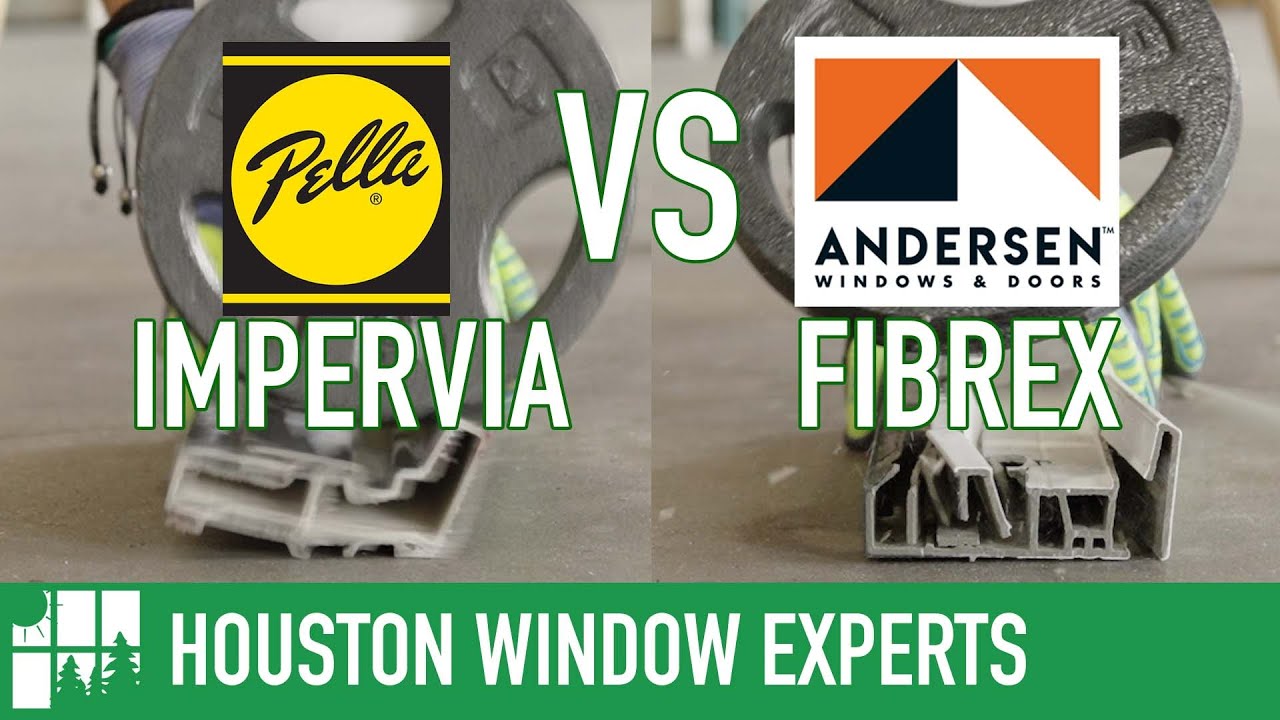 Что лучше: Pella Impervia или Andersen Fibrex?