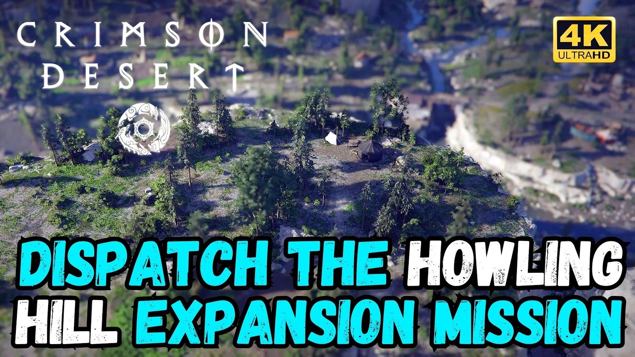 Stuck on Howling Hill Expansion Mission? Here's What You Need to Do 🎯🌟 4K 60FPS #crimsondesert