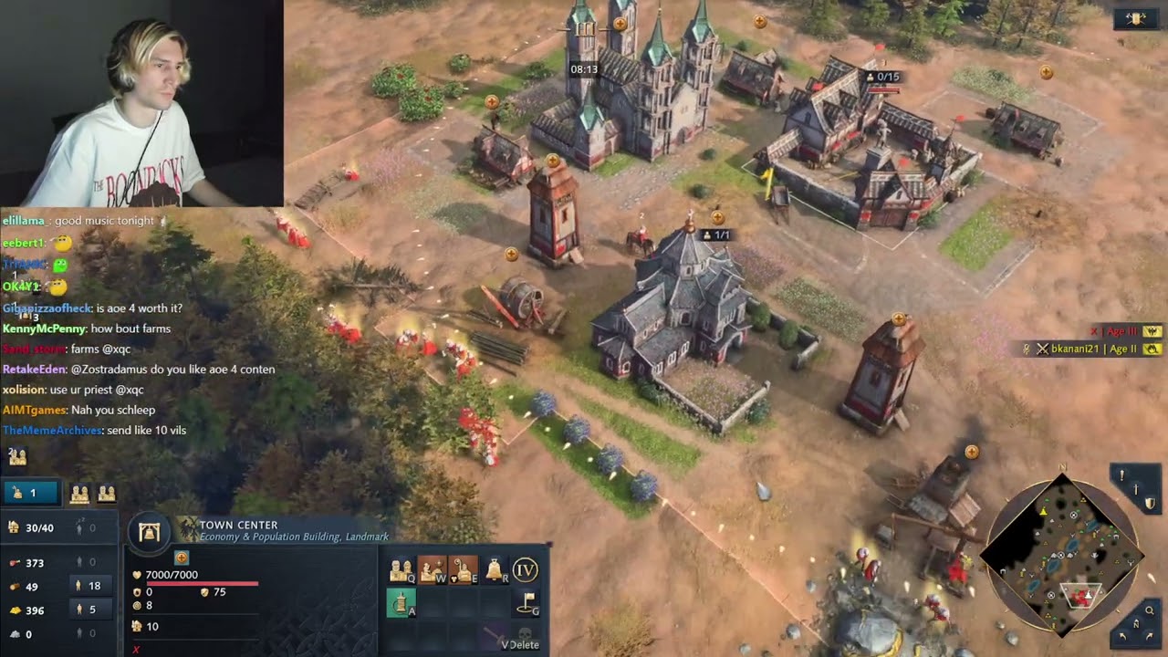 xQc plays Age of Empires IV - MAY 21 2024