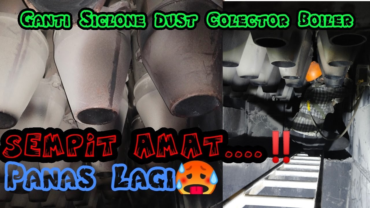 Multicyclone Dust Collector ‼️MEKANIK PABRIK SAWIT, STEAM BOILER  ‼️