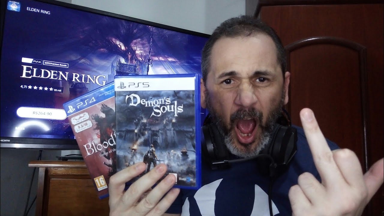 JOGOS SOULSLIKE TEM QUE TER BOTÃO DE PAUSA SIM!
