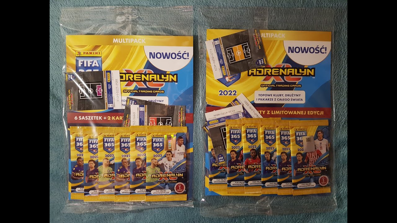 PANINI FIFA 365 2022 - UNBOXING I POJEDYNEK POLSKICH MULTIPACKÓW - WOW!!! JEDNA LIMITKA WIĘCEJ!!!