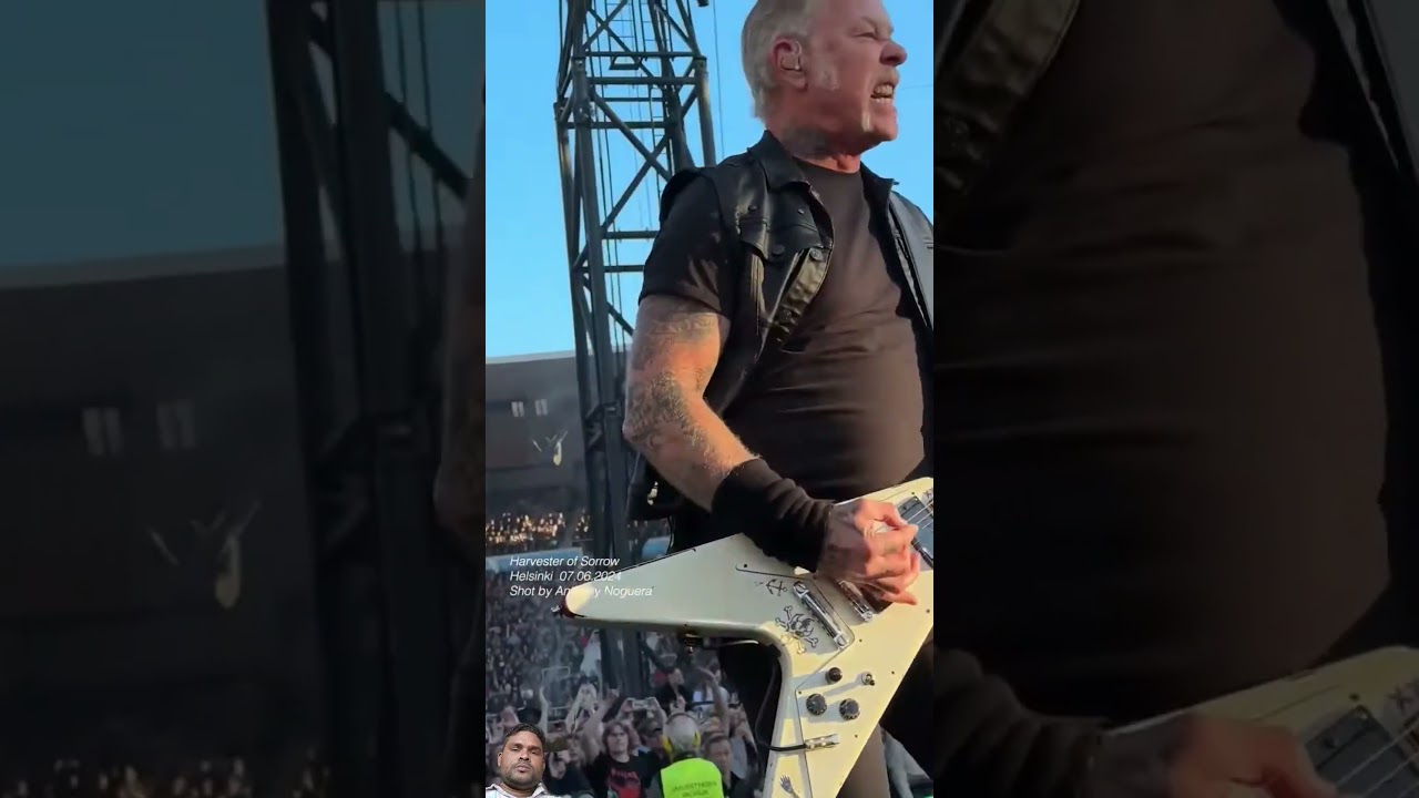 Metallica - Harvester of Sorrow in Helsinki, June 2024 