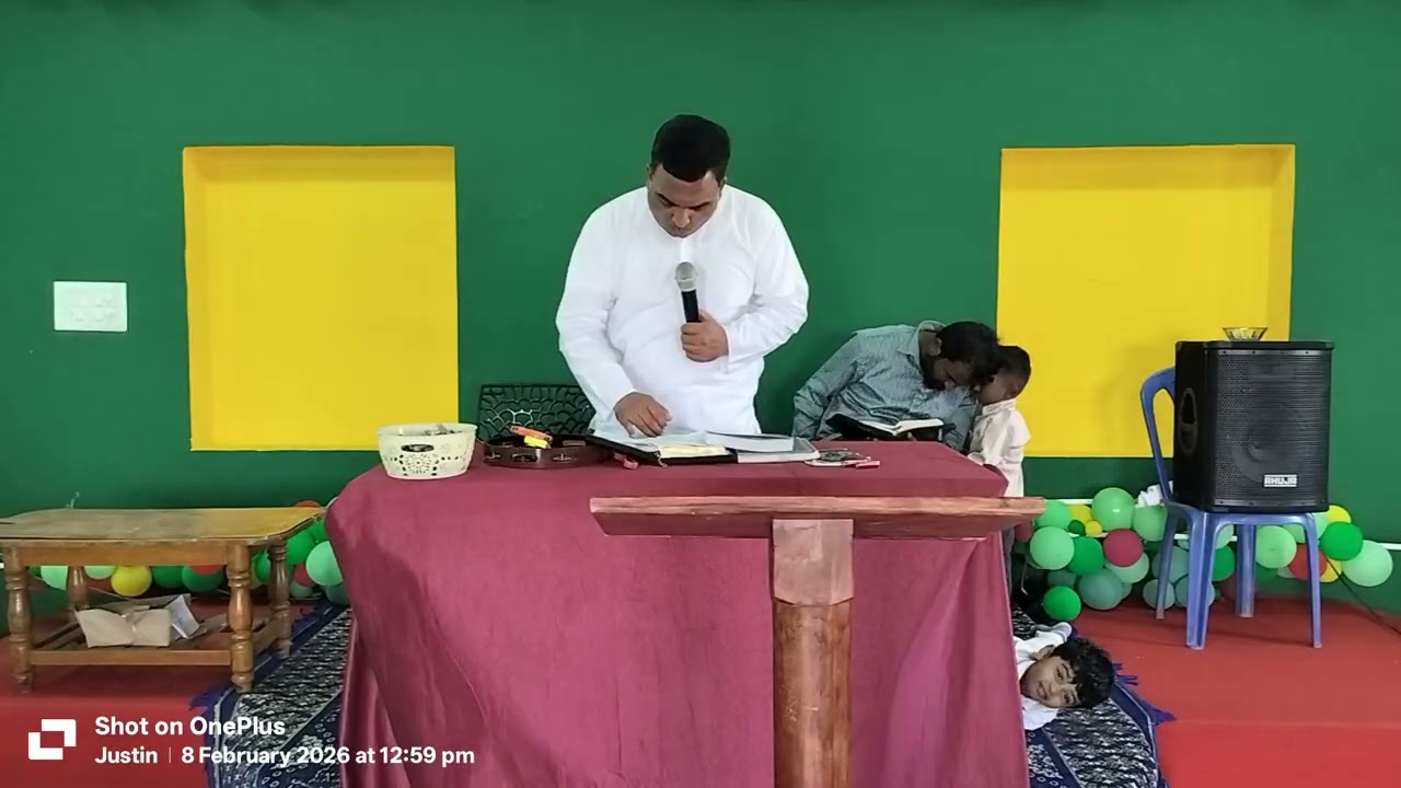 Sunday service ACA church kathrahalli,message by prophet Daniel david ayya...